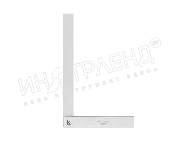 Угольник поверочный УШ- 400x250 тип 2 кл.1 КЛБ