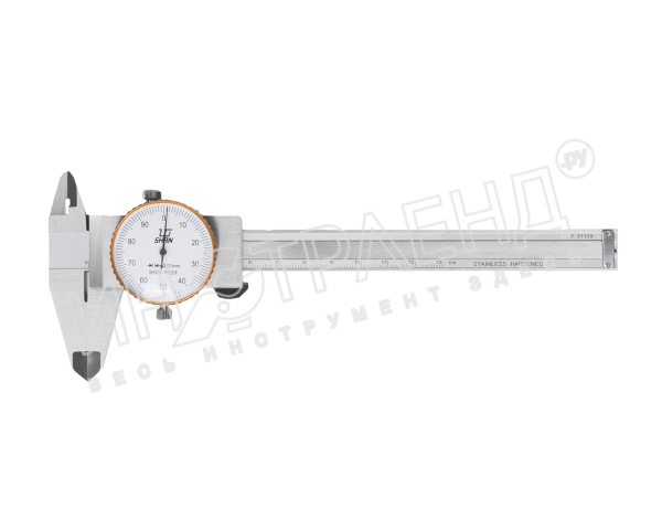 Штангенциркуль ШЦК-1-150 0,01 с круг. шкалой губ.40мм SHAN