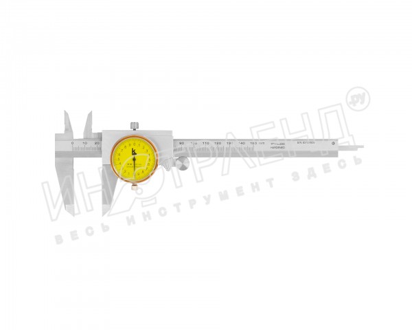 Штангенциркуль ШЦК-1-150 0,02 с круг. шкалой 40мм пылезащищенный  IP54 КЛБ